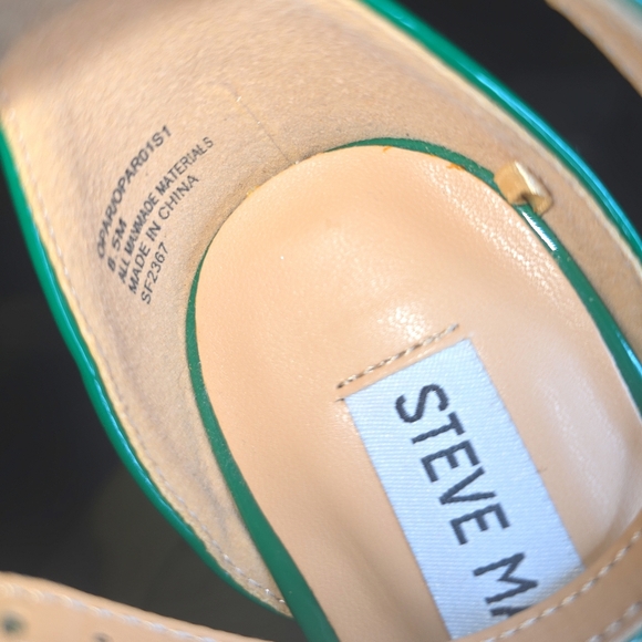 Steve Madden Emerald Green Pointed Toe Stiletto Pumps sz 8.5 - Picture 3 of 9